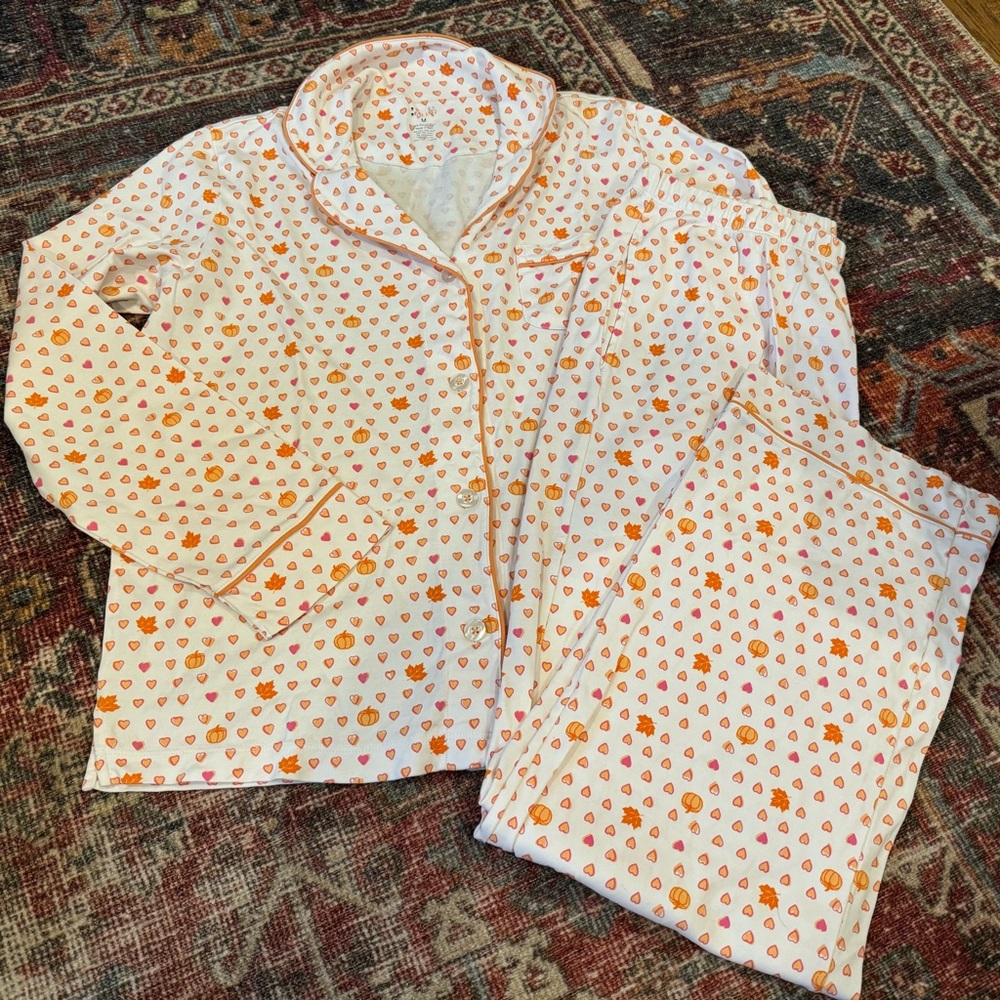 Roller Rabbit Autumn Hearts Pajamas